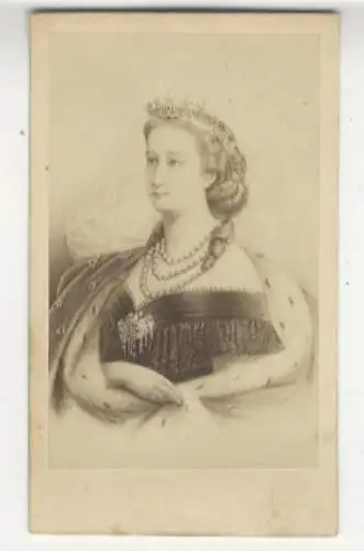 CdV Portrait Eugénie, Kaiserin v. Frankreich, geb. de Montijo