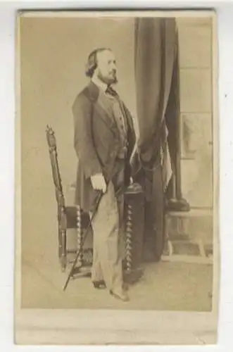 CdV Portrait Mario Senar, Sänger