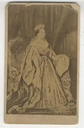 CdV Portrait Victoria, Königin von England, verh. mit Friedrich III. von Preußen