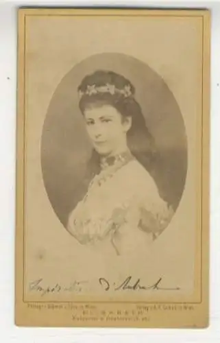 CdV Portrait Kaiserin Elisabeth (Sissi) von Österreich