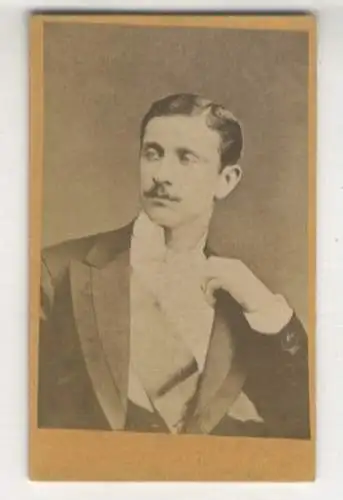 CdV Portrait Napoléon Eugène Louis Bonaparte, Sohn von Napoleon III.