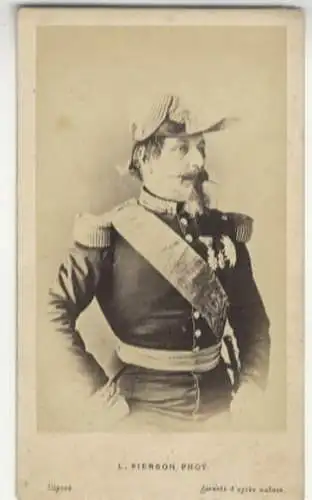 CdV Portrait Charles Louis Napoleon Bonaparte, Napoleon III.