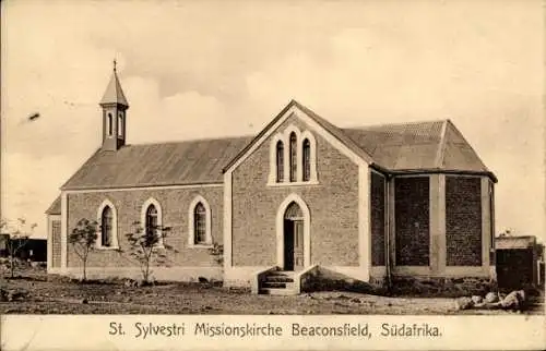 Ak Beaconsfield Südafrika, Missionskirche St. Sylvestri