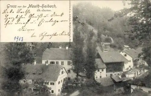 Ak Mauth-Haibach Oberösterreich, Teilansicht