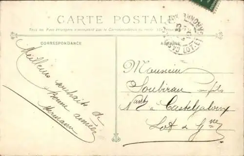 Ak Marine Militaire Francaise, Pothuau, Croiseur Cuirasse