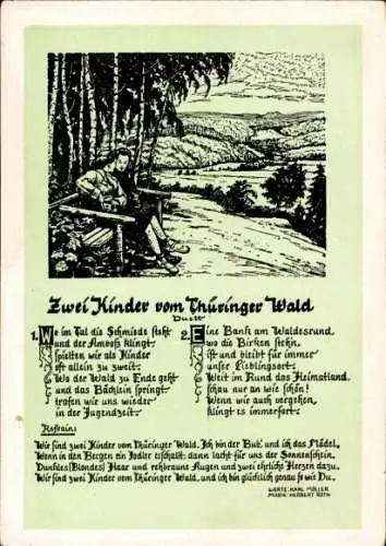 Lied Ak Karl Möller, Zwei Kinder vom Thüringer Wald