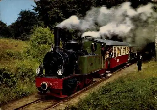 Ak Eisenbahn, Museumseisenbahn zw. Bruchhausen Vilsen und Asendorf, Kursbuch Strecke 219e