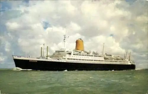 Ak Passagierschiff TS Bremen, Flaggschiff Norddeutscher Lloyd