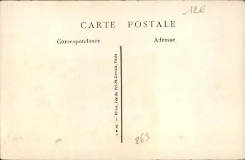 Ak Dammartin Seine et Marne, Kirche Notre Dame, La Place