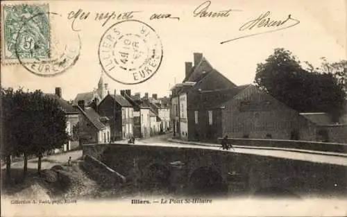 Ak Illiers Eure et Loir, Le Pont St-Hilaire