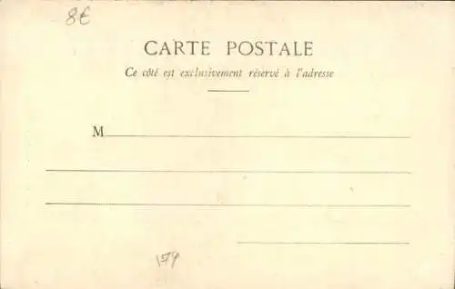 Ak Dinan Côtes-d’Armor, Rue et Tour de l'Horloge