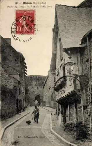 Ak Dinan Côtes-d’Armor, Porte de Jersual et Rue du Petit Fort