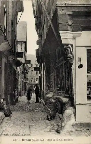 Ak Dinan Côtes d'Armor, Rue de la Cordonnerie