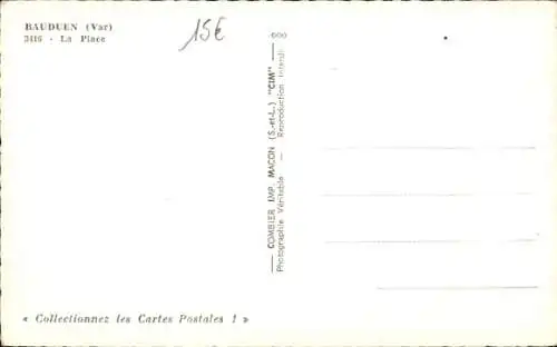Ak Bauduen Var, Platz
