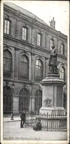 Ak Dijon Côte d’Or, Place Rameau, Museum