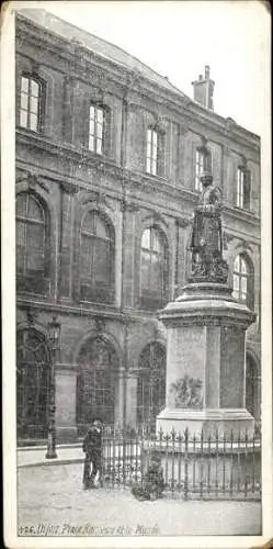 Ak Dijon Côte d’Or, Place Rameau, Museum