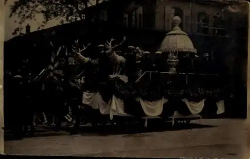 Ak Mulhouse Mülhausen Elsass Haut Rhin, Karneval, Straßenfest