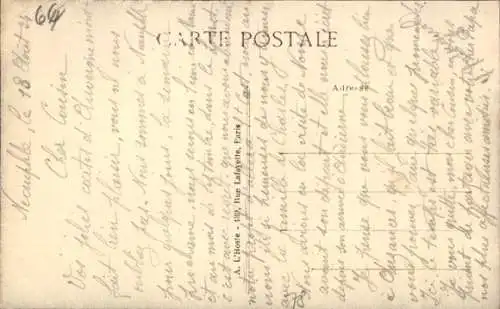 Ak Neauphle le Château Yvelines, Vue générale, Est