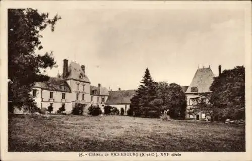 Ak Richebourg-Yvelines, Schloss