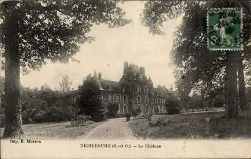 Ak Richebourg-Yvelines, Schloss