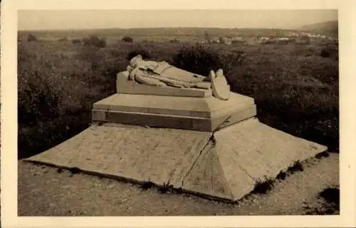 Ak Douaumont Lorraine Meuse, Soldat des Rechts