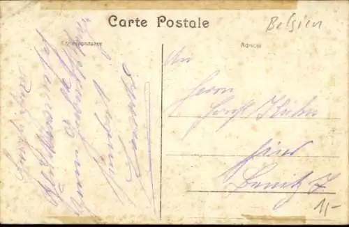 Ak Dixmude Dixmude Westflandern, Grand'Place