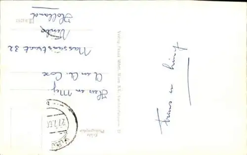 Ak  Virgen in Tirol, Straßenpartie zur Kirche