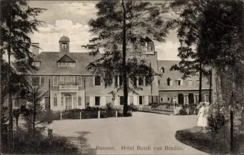 Ak Bussum Nordholland Niederlande, Hotel Bosch van Bredius