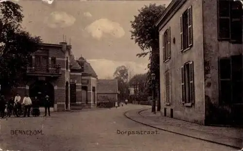 Ak Bennekom Gelderland, Dorpsstraat