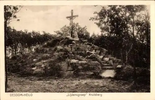 Ak Oesdom Heiloo Nordholland Niederlande, Lijdensgroep Kruisberg