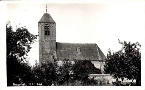 Ak Hagestein Vijfheerenlanden Utrecht, N. H. Kerk