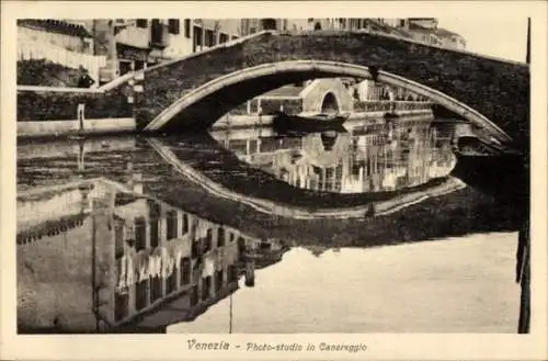 Ak Cannaregio Venezia Venedig Veneto, Brücke