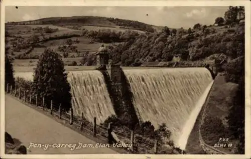 Ak Wales, Elan Valley, Pen y Carreg Dam