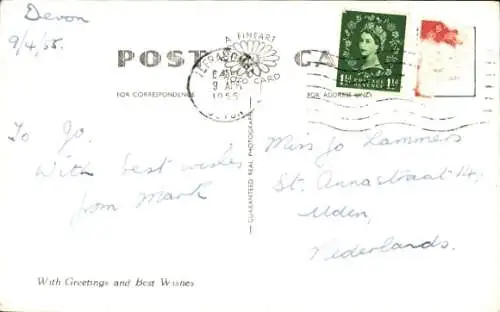 Ak North Bovey Devon, Lynmouth, Hartland, Clovelly