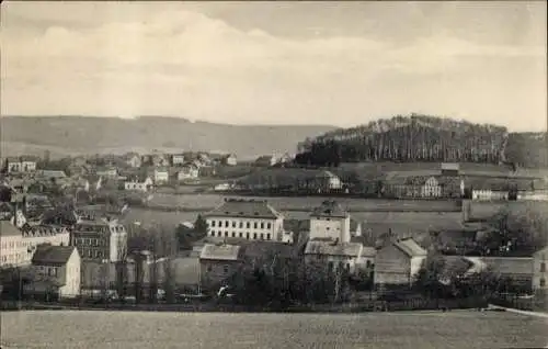 Ak Kirchberg in Sachsen, Panorama vom Ort