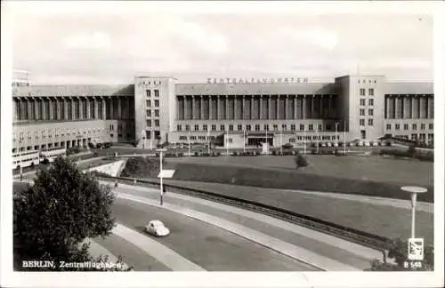 Ak Berlin Tempelhof, Flughafen Tempelhof, Zentralflughafen