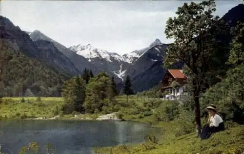 Ak Oberstdorf im Oberallgäu, Christlessee