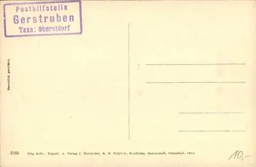 Ak Gerstruben Oberstdorf im Oberallgäu, Gasthaus zur Höfatsspitze
