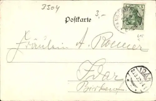 Ak Tangermünde Anhalt, Partie am Neustädter Tor, Geschäft