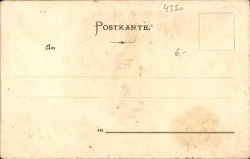 Künstler Ak Ströse, H., Bernburg an der Saale, Bärenzwinger