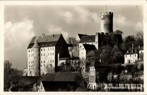 Ak Gnandstein Kohren Sahlis Frohburg in Sachsen, Burg, Außenansicht