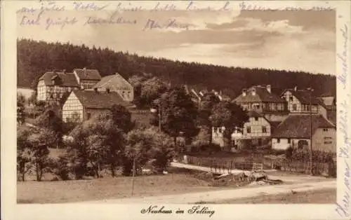 Ak Neuhaus im Solling Holzminden Niedersachsen, Gesamtansicht