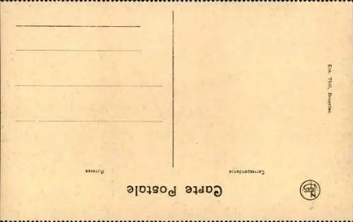 Ak Ypern Ypern Flandern, wunderschönes Hospiz