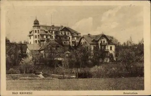 Ak Duszniki Zdrój Bad Reinerz Schlesien, Sanatorium