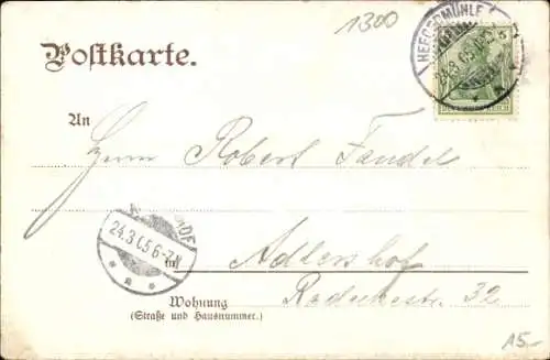 Ak Heegermühle Finow Eberswalde in der Mark, Gesamtansicht