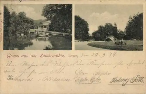 Ak Viersen in Nordrhein Westfalen, Kaisermühle