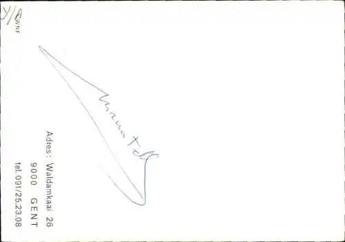 Ak Schauspielerin Maria Tell, Portrait, Autogramm