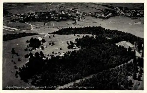 Ak Denkingen in Württemberg, Klippeneck, Fliegeraufnahme