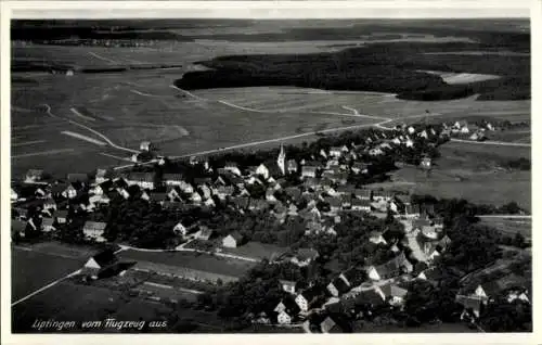 Ak Liptingen in Baden, Fliegeraufnahme