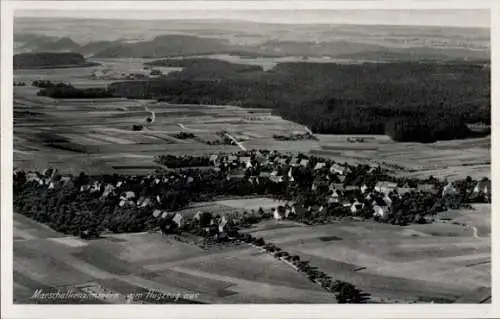 Ak Marschalkenzimmern Dornhan im Schwarzwald, Fliegeraufnahme